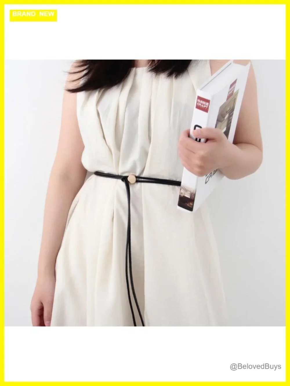 Faux Leather Rope Tie Belt for Women Thin Adjustable Renaissance Waist Belt